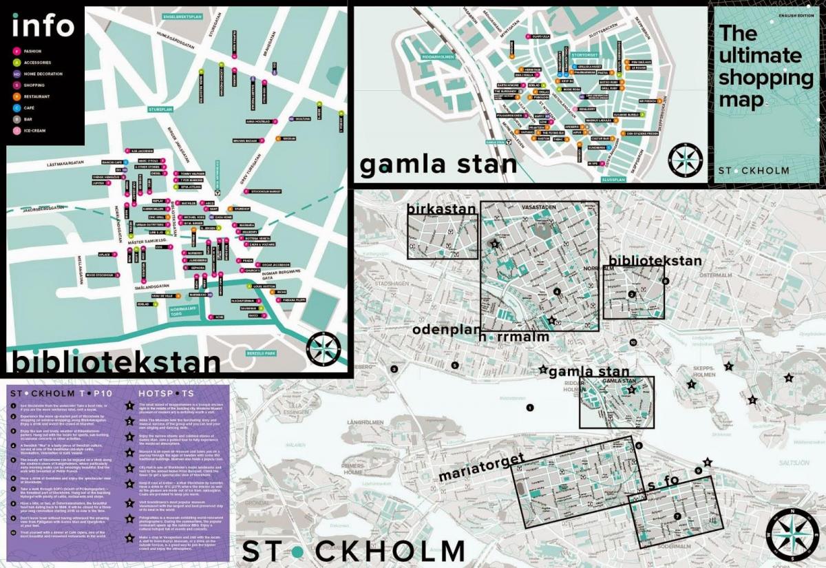 карта Стакгольма-крамы