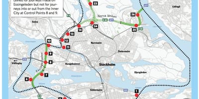 Карта Стакгольма збор за