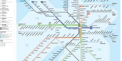 Цэнтральнага чыгуначнага вакзала Стакгольма карце